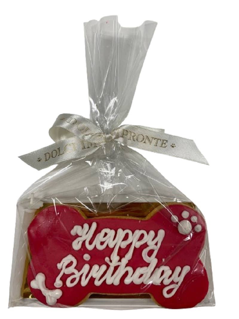 Birthday Bone – Handgjord Födelsedagskaka för Hundar 85 g