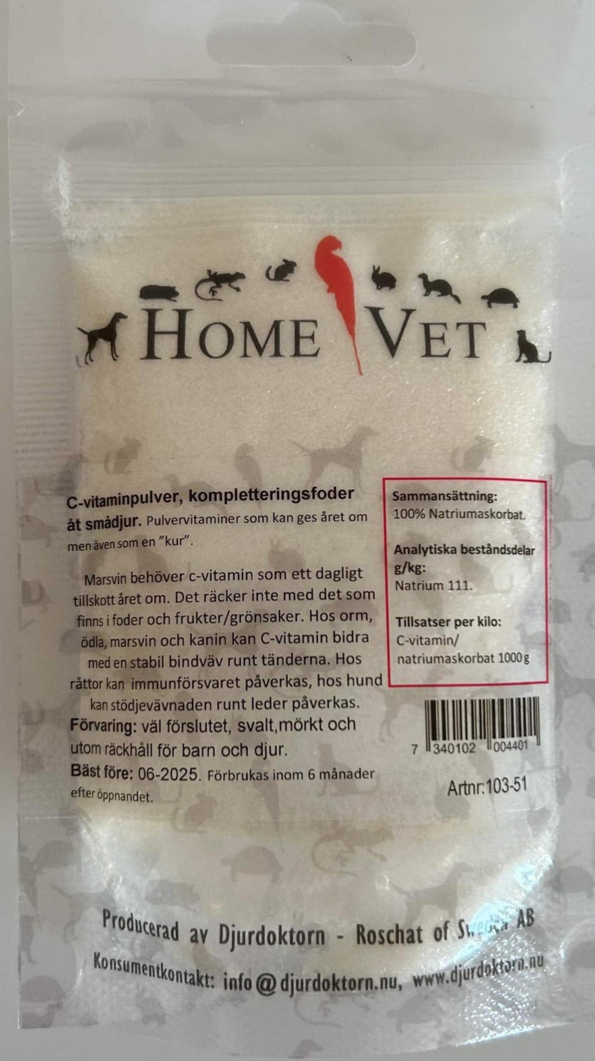 C-vitamin Plus åt sällskapsdjur