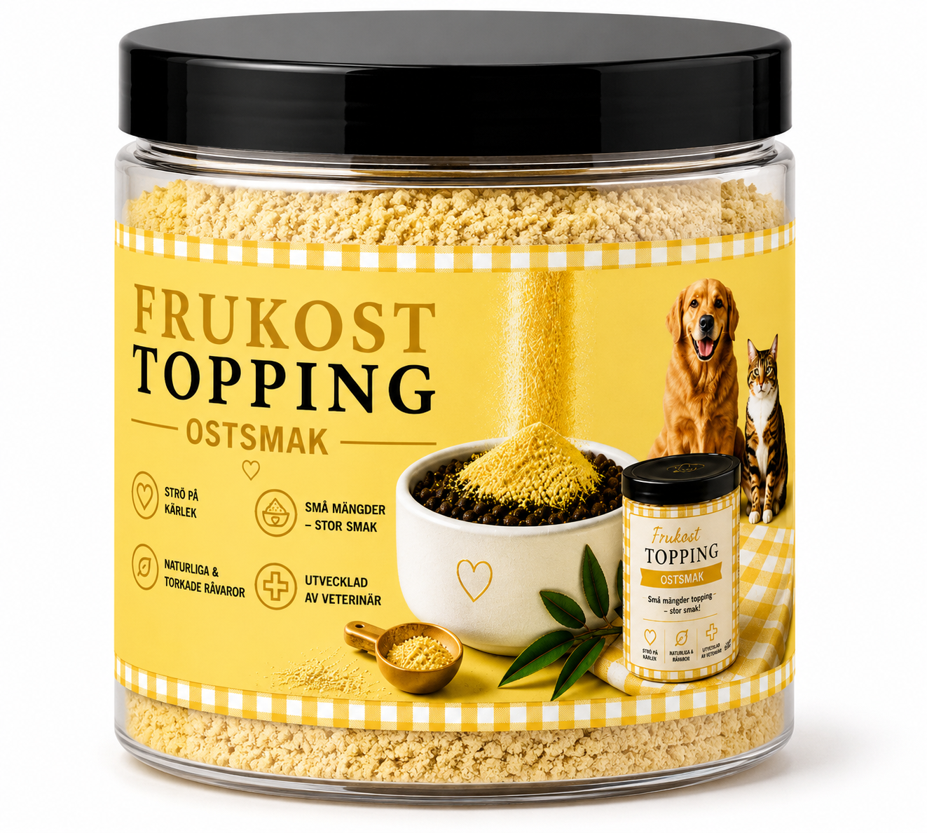Frukost Topping – Ostsmak 60 g