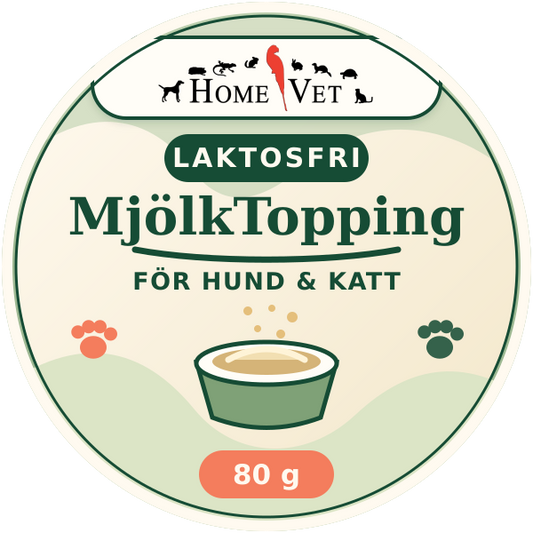 Laktosfri MjölkTopping åt Hund & Katt 80 g