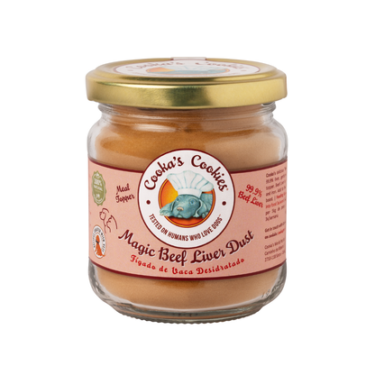 Magic Liver Dust - Måltidstillsats med nötlever för katter och hundar 90 g