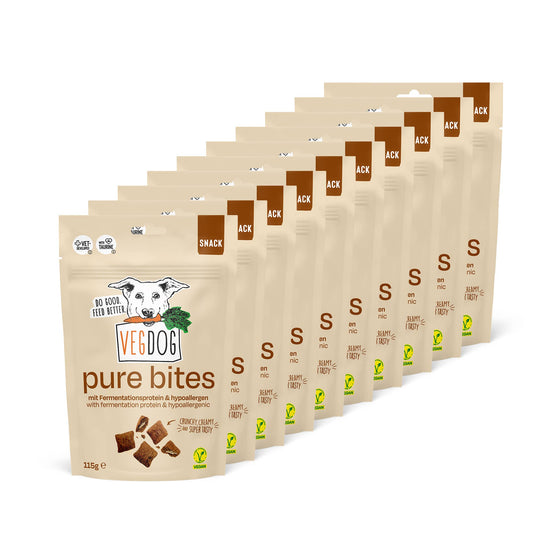 Pure Bites - Krispigt hundsnacks med krämig kärna 115 g