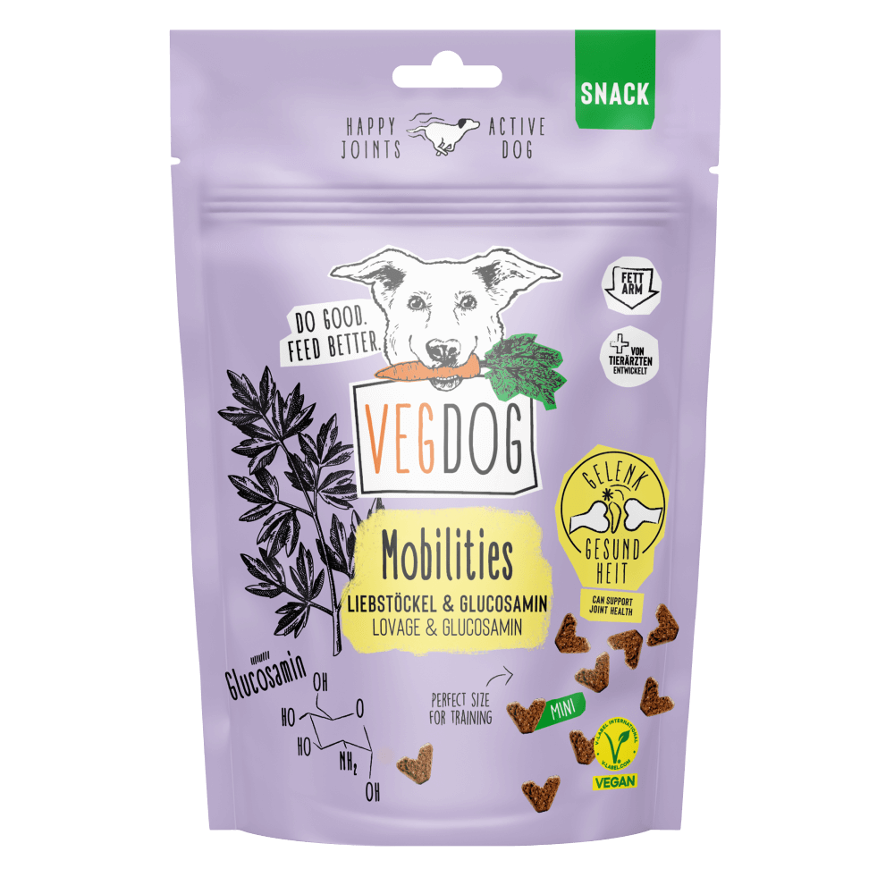 Mobilities Minis – Fettsnålt Hundgodis för Leder 115 g