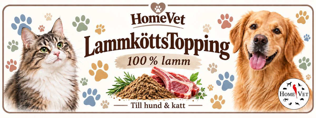 LammköttsTopping åt hund,katt och iller 60 g
