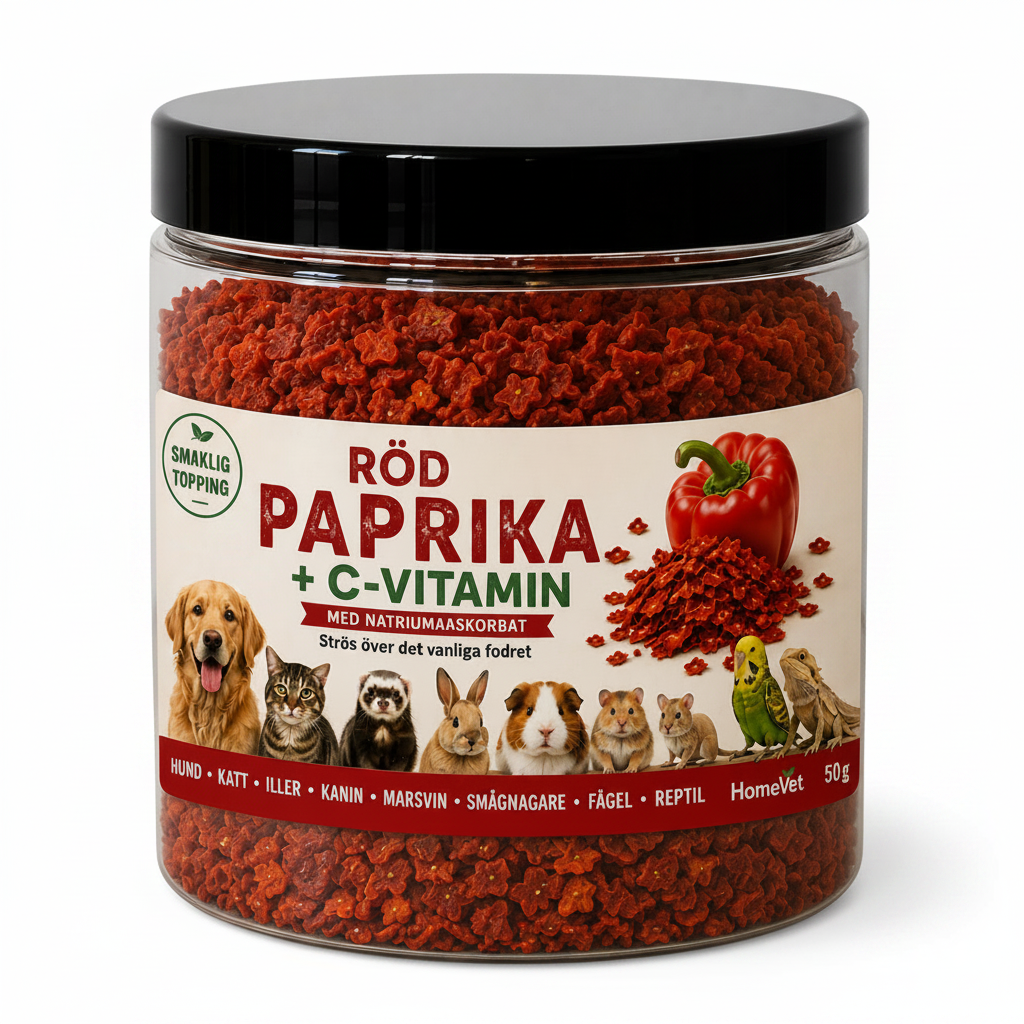 Röd Paprika med C-vitamin 50 g