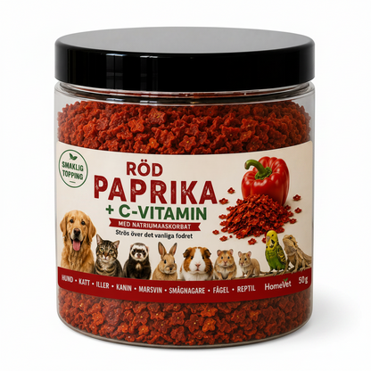 Röd Paprika med C-vitamin 50 g