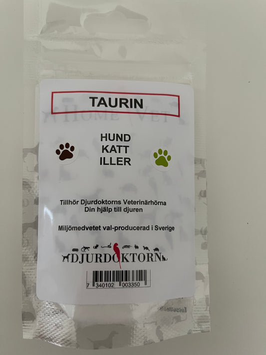 Taurin åt hund och katt 50 gram