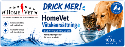 Vätskeersättning åt Hund, Katt och Iller 100 g