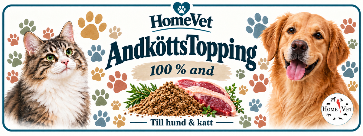 AndköttTopping åt hund,katt och iller 60 g