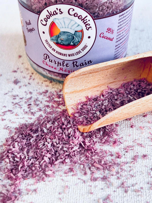Purple Rain – kokostopping med lila sötpotatis, hund och katt 65 g