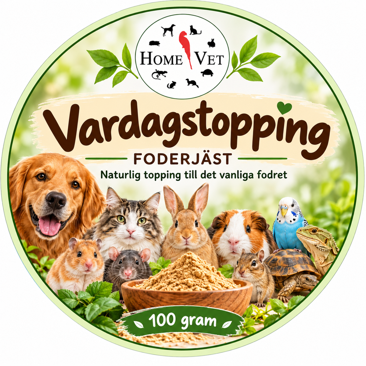 VardagsTopping med foderjäst