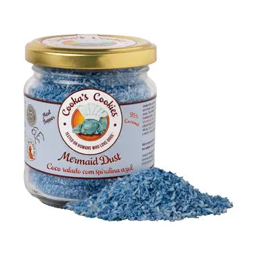 Mermaid Dust - Topping med kokos och blå spirulina 65 g