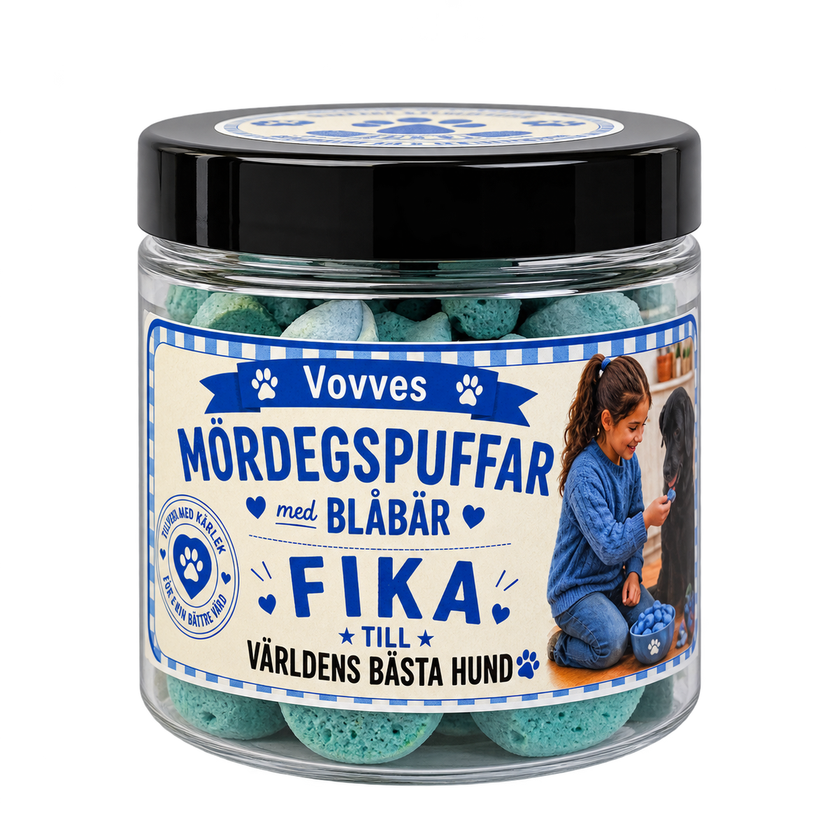 Fika med mördegspuffar-olika smaker 70 g