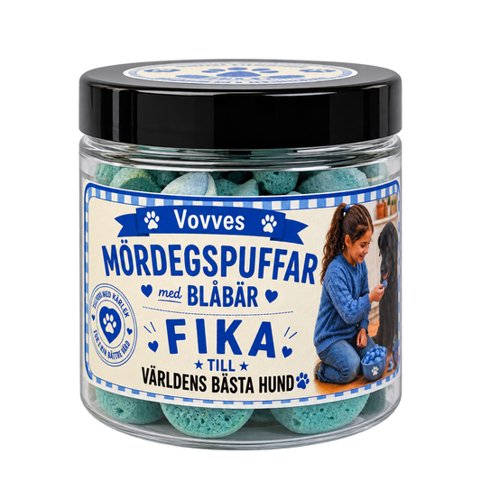 Fika med mördegspuffar-olika smaker 70 g