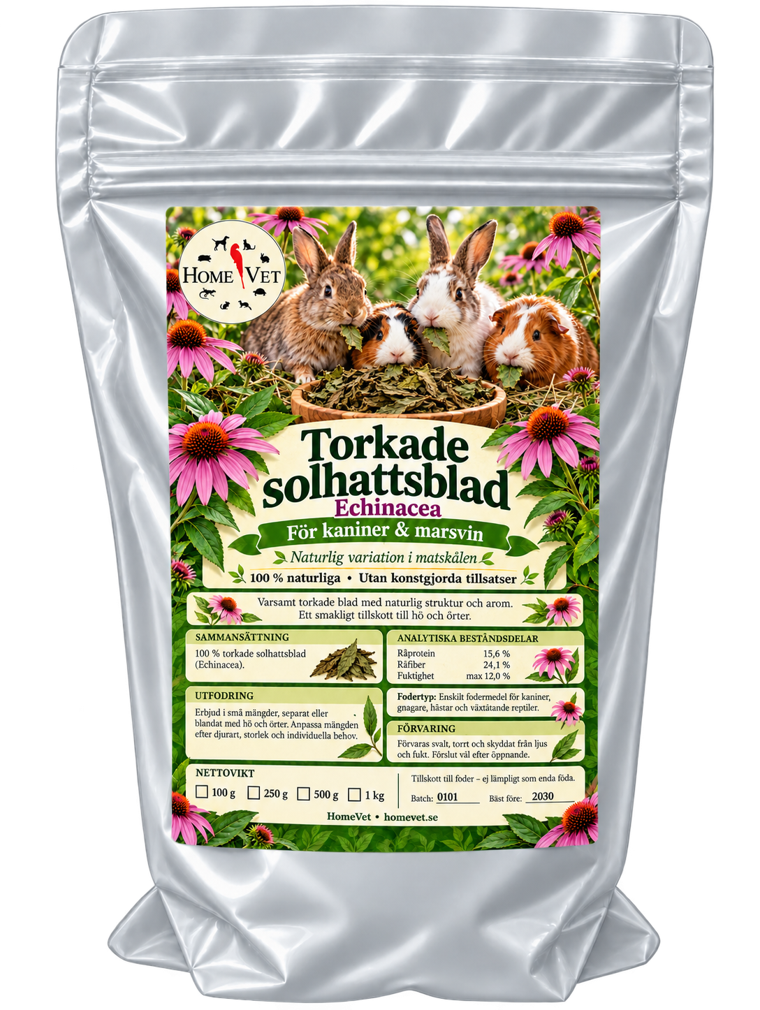 Torkad solhatt-Echinacea  200 g