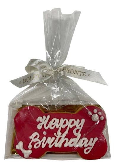 Birthday Bone – Handgjord Födelsedagskaka för Hundar 85 g