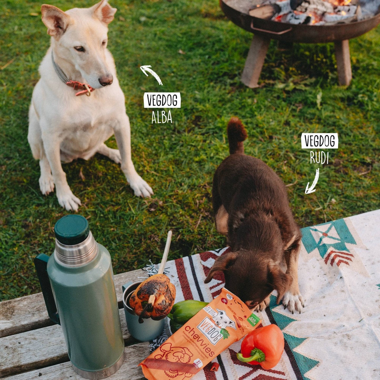 Chevvies XL Hundsnacks – BBQ-rökiga Tuggpinnar 200 g
