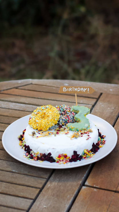 Rainbow Dogfetti – Superfoodströssel för hundmat och fest