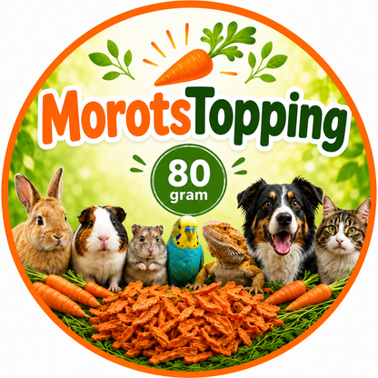 Torkade Morötter Topping 80 g