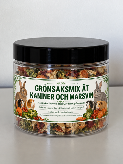 GrönsaksMix åt Kanin & Marsvin 70 g