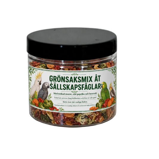 GrönsaksMix åt Sällskapsfåglar 70 g