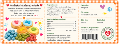 Dags att fira med Fika-lyxkakor åt hund 100 g