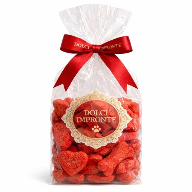 Röda kakor  hjärt- och benformade 150g