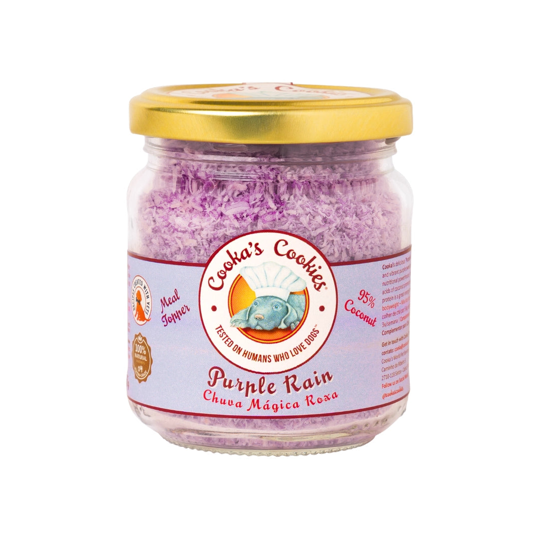Purple Rain – kokostopping med lila sötpotatis, hund och katt 65 g