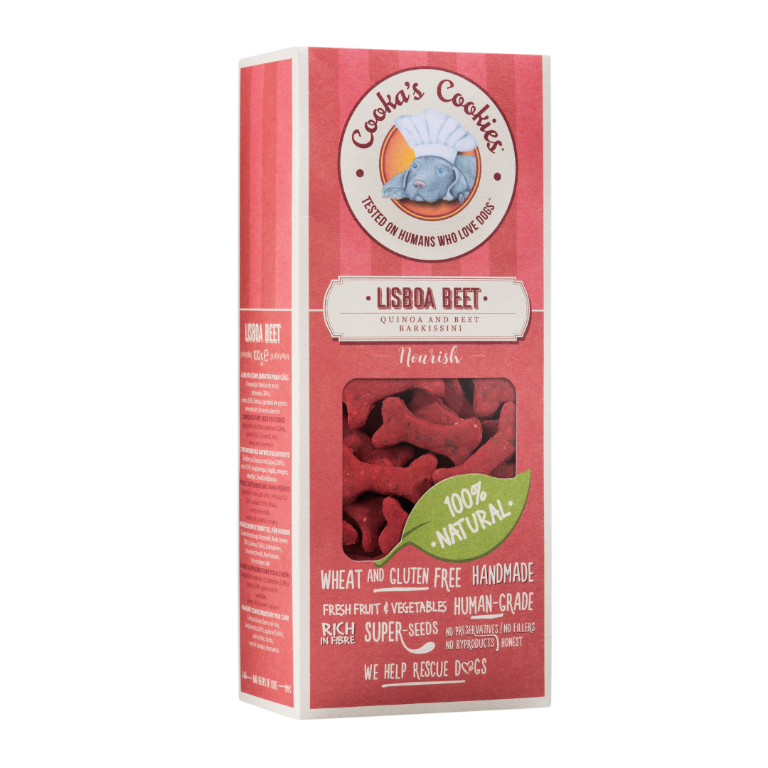 Lisboa Beet - Naturliga hundgodisar med superfoods 100 g