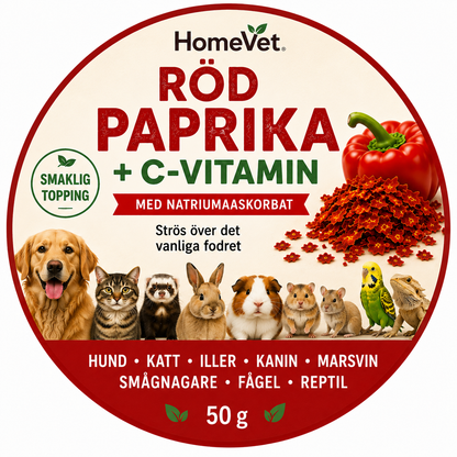 Röd Paprika med C-vitamin 50 g