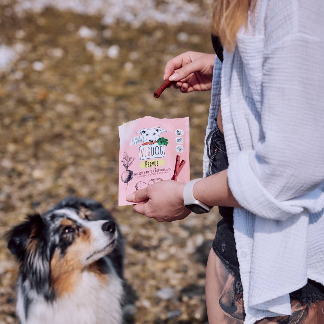 Beevys – Veganskt Hundgodis med Rödbeta 80 g