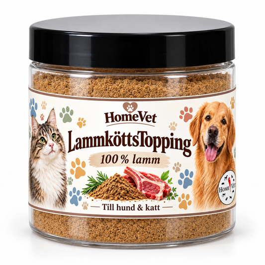 LammköttsTopping åt hund,katt och iller 60 g