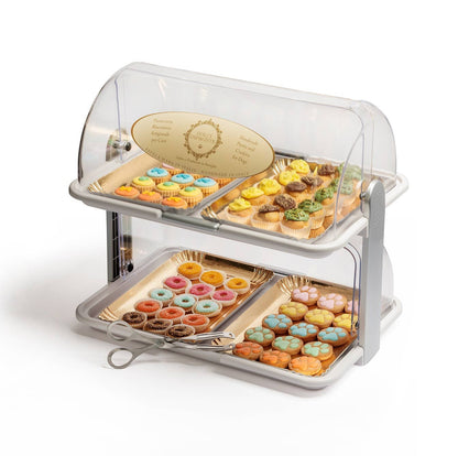 15 mini-donuts, handdekorerade