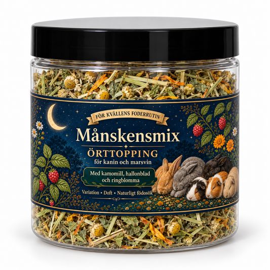 Månskensmix – örttopping för växtätare 70 g