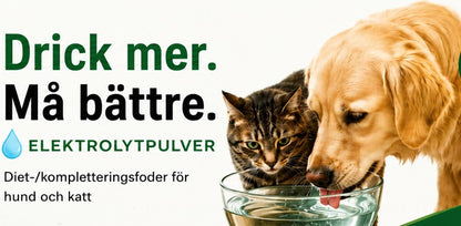 Vätskeersättning åt Hund, Katt och Iller 100 g