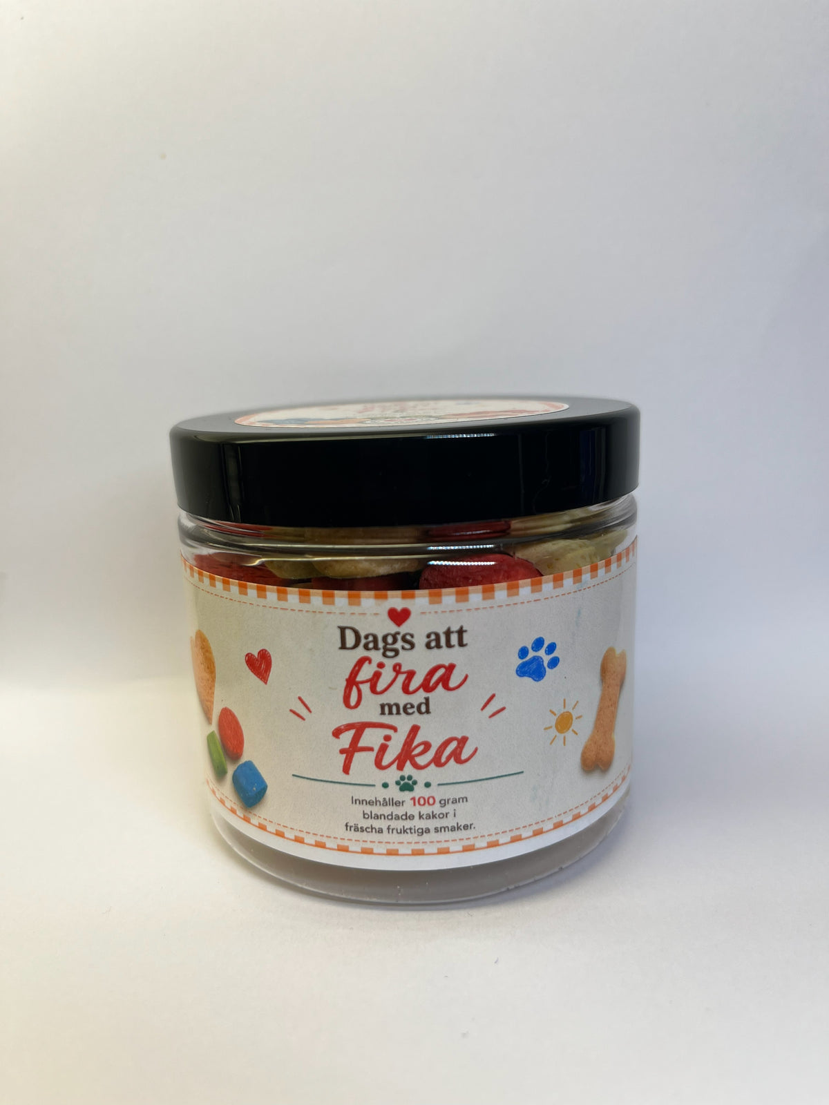 Dags att fira med Fika blandade småkakor åt hund 100 g