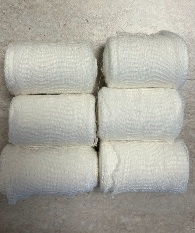 Gasbindor oelastiska 5 cm x 4 meter