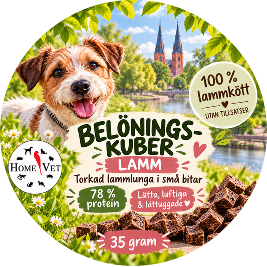 Belöningskuber lammlunga 35 g