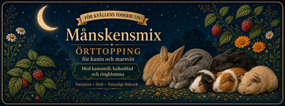 Månskensmix – örttopping för växtätare 70 g