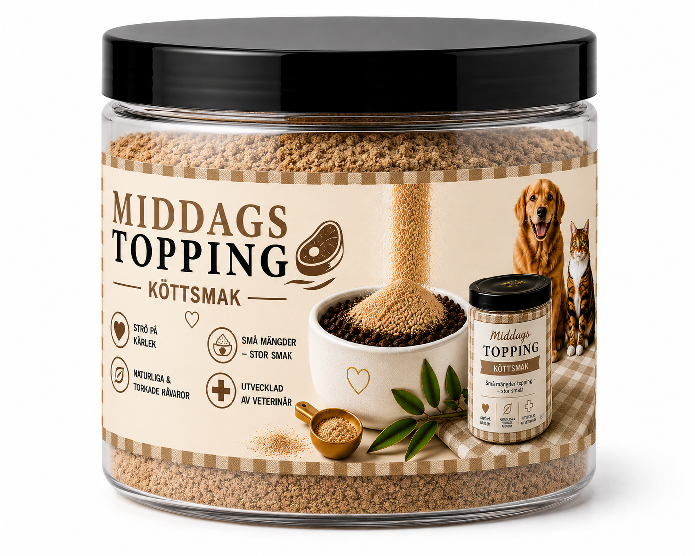 MiddagsTopping Köttsmak 60 g