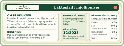 Laktosfri MjölkTopping åt Hund & Katt 80 g