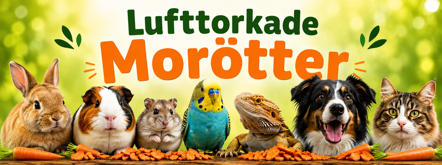 Torkade Morötter Topping 80 g
