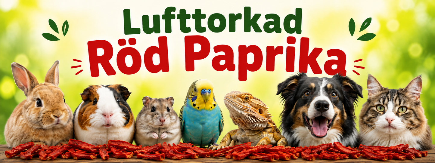 Röd paprika 60 g