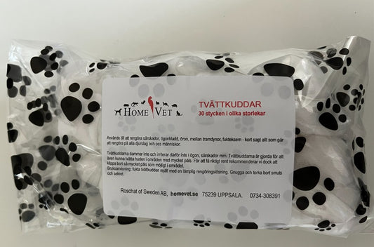 Tvättkuddar i bomull