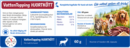 VattenTopping med Hjortköttsmak 60 g