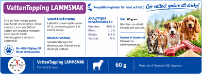 VattenTopping med Lammsmak 60 g