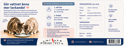 Vattentopping med kycklingsmak åt katt 70 g