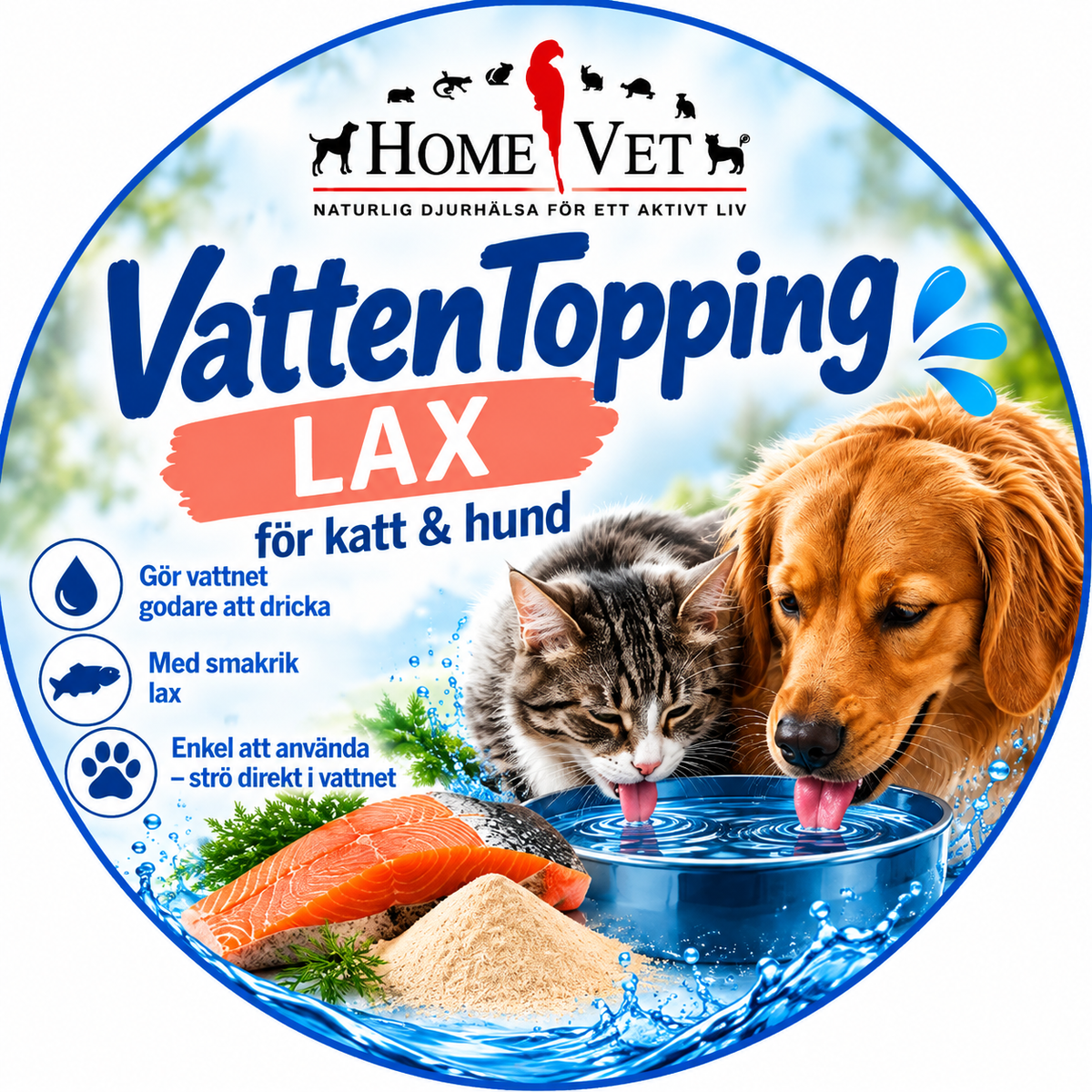 VattenTopping med Laxsmak 60 g