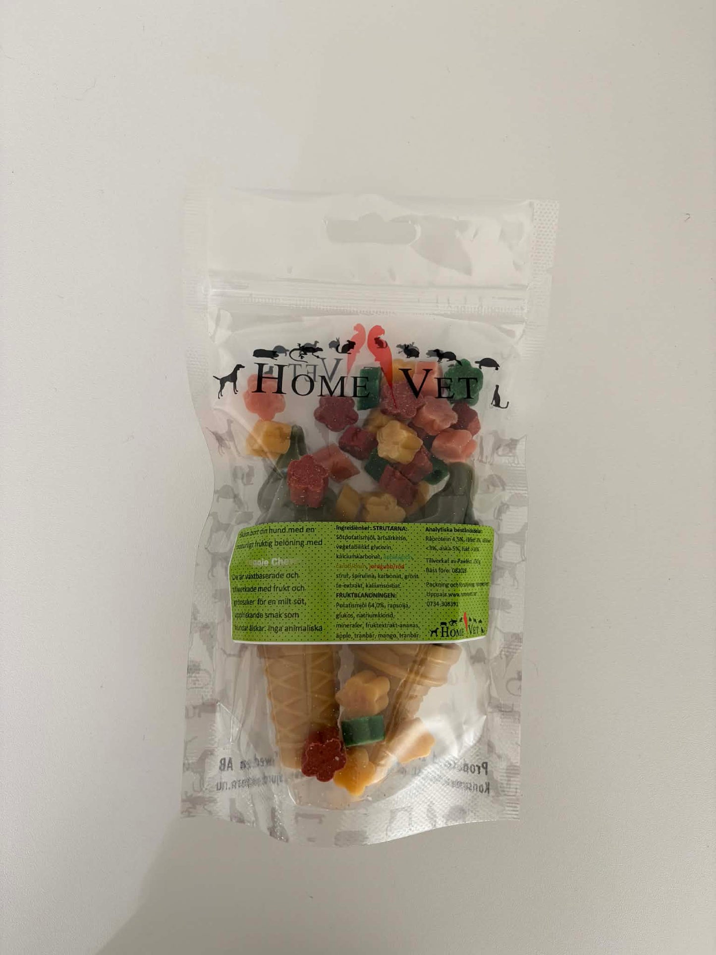 Veganska Glassar med Fruktgodisar - Hundgodis
