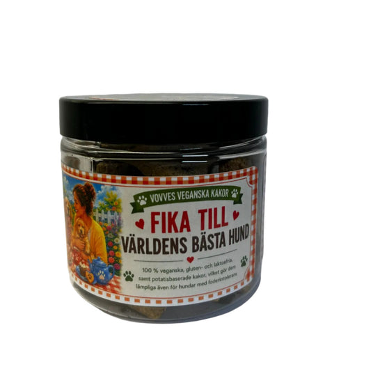 Fika till världens bästa hund-veganska kakor 70 g